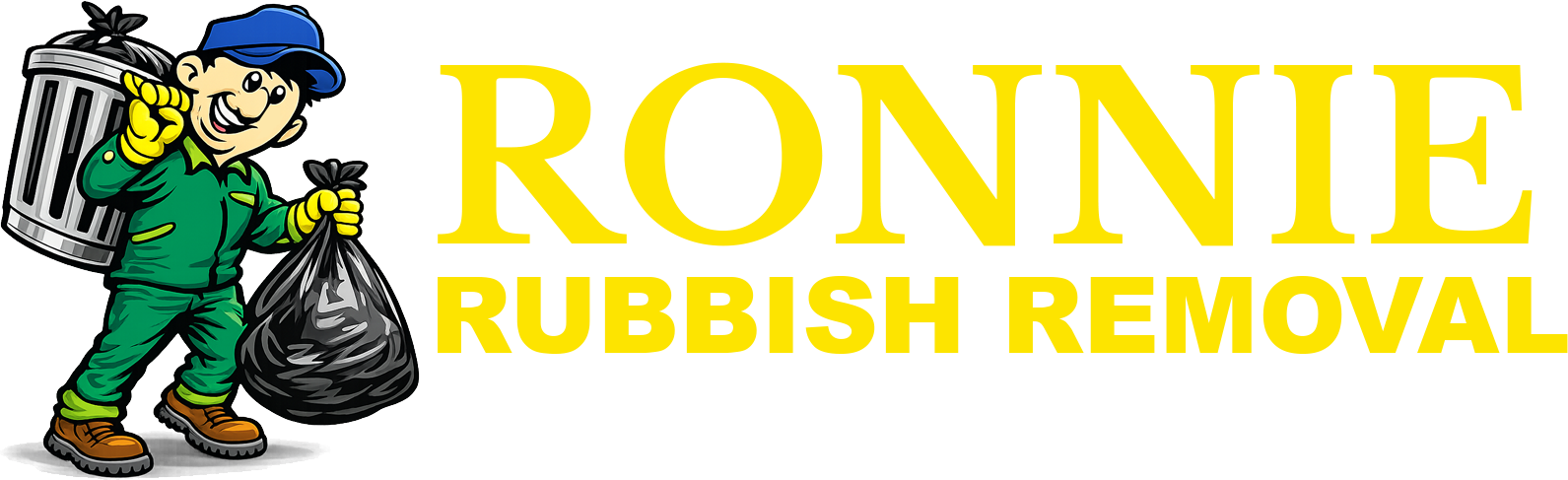 ronnie rubbish removal Brooklyn logo